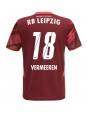 RB Leipzig Arthur Vermeeren #18 Venkovní Dres 2024-25 Krátký Rukáv